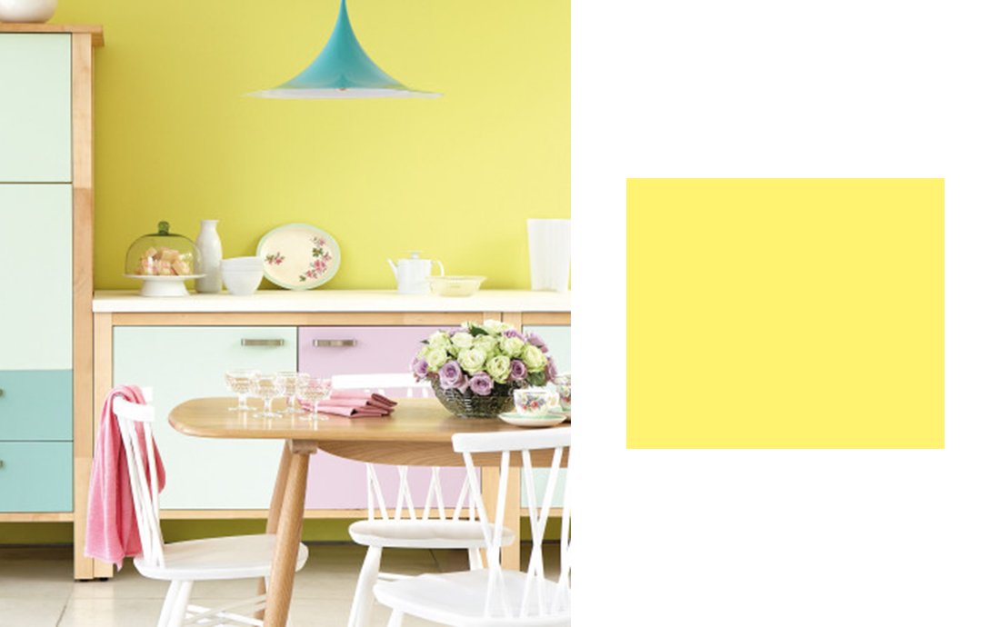 Our favourite yellow colours for painting and decorating